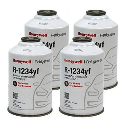 Honeywell R-1234yf Refrigerant – 8 Cans (8oz Each), Genuine