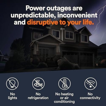 Generac Guardian 22kW Home Standby Generator with 200-Amp Transfer Switch, Aluminum Enclosure & WiFi Monitoring