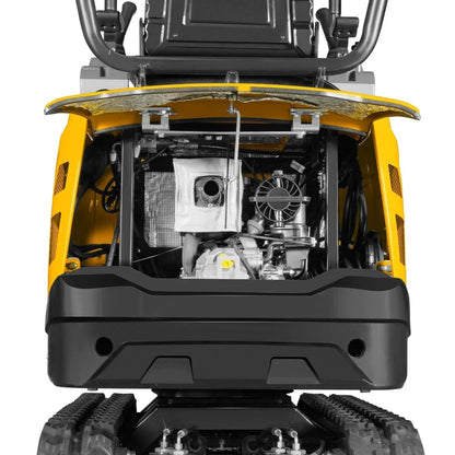 Mini Compact Excavator B&S VANGUARD 408cc 14hp Engine, 65.7” Max. Digging Depth, 2370 LBS Operating Weight, MEC10