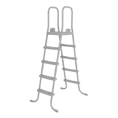 Coleman Power Steel 22’x52” Metal Frame Above Ground Pool w/ Pump, Ladder, & Cover, Gray