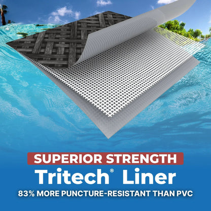 Coleman Power Steel 16 ft. x 42 in. Round Metal Frame Above Ground Pool Set