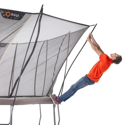 Vuly Trampoline Ultra 2 Round with Enclosure Large 13ft for Kids