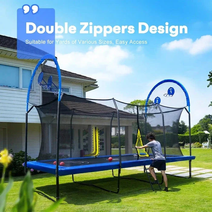 Zupapa 1800LBS/2500LBS Rectangular Trampoline