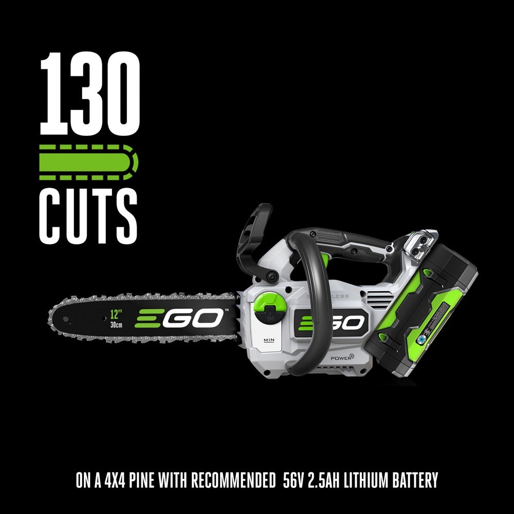 POWER+ 12" Compact Chain Saw