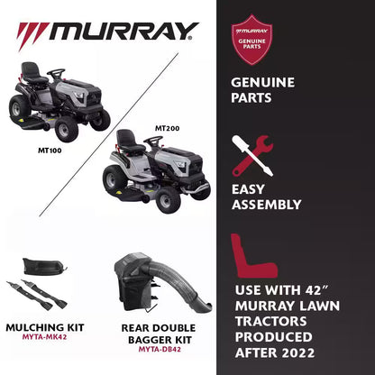 Murray MT200 106.7 cm Gas Automatic Riding Lawn Tractor Mower