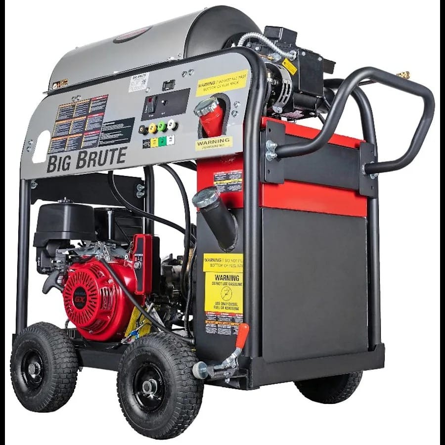 Simpson BB65106 Big Brute Professional 4000 PSI (Gas-Hot Water) Pressure Washer